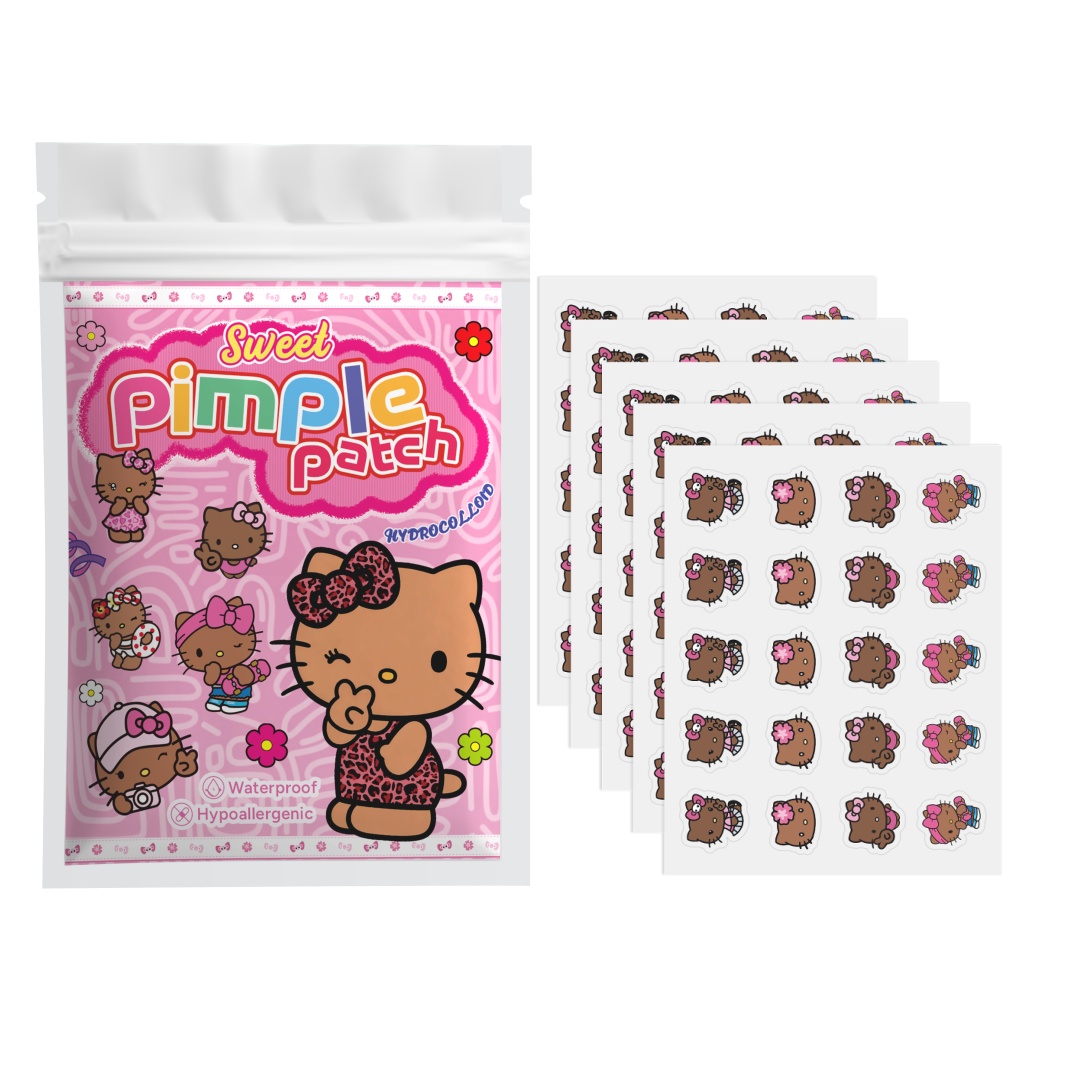 Face Moisturizer - 100 Stück Hello Kitty Akne-Pflaster, Gesichts-Akne-Pflaster,