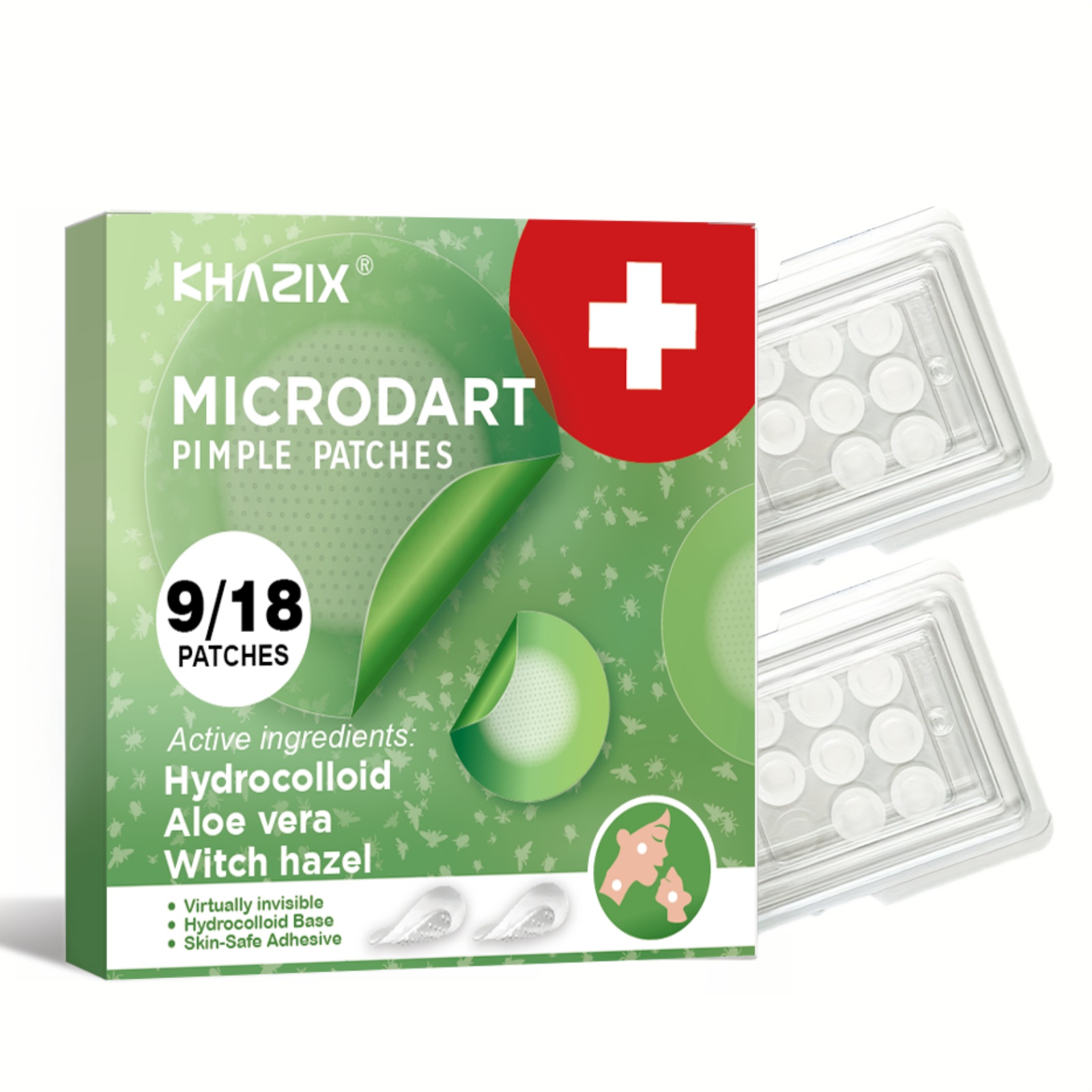 Face Moisturizer - Micro-Dart-Akne-Pflaster über Nacht – lösen Sie