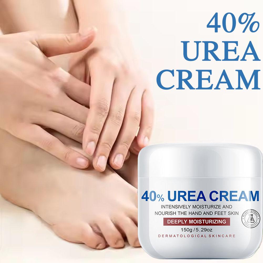 Urea Foot Cream - Urea-Creme 40% Feuchtigkeitsspendende Anti-Trockenheits-Hand- und Fußcreme,
