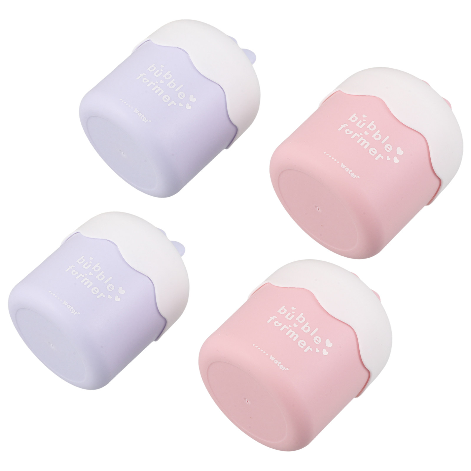 Cleanser Face - 4 Stück tragbare Gesichtsschaum-Flaschen, leichte Reise-Reinigungsschaumflaschen