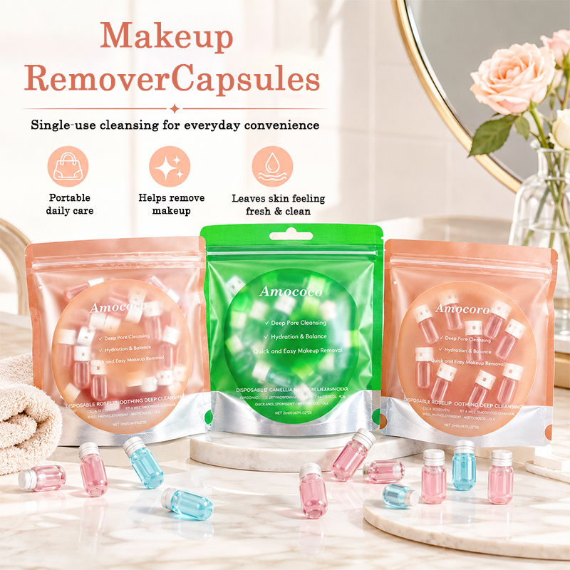 Face Oil Rosehip - Amococo 3 Stück Einweg-Reinigungsöl Make-up-Entferner Gesichtsreiniger