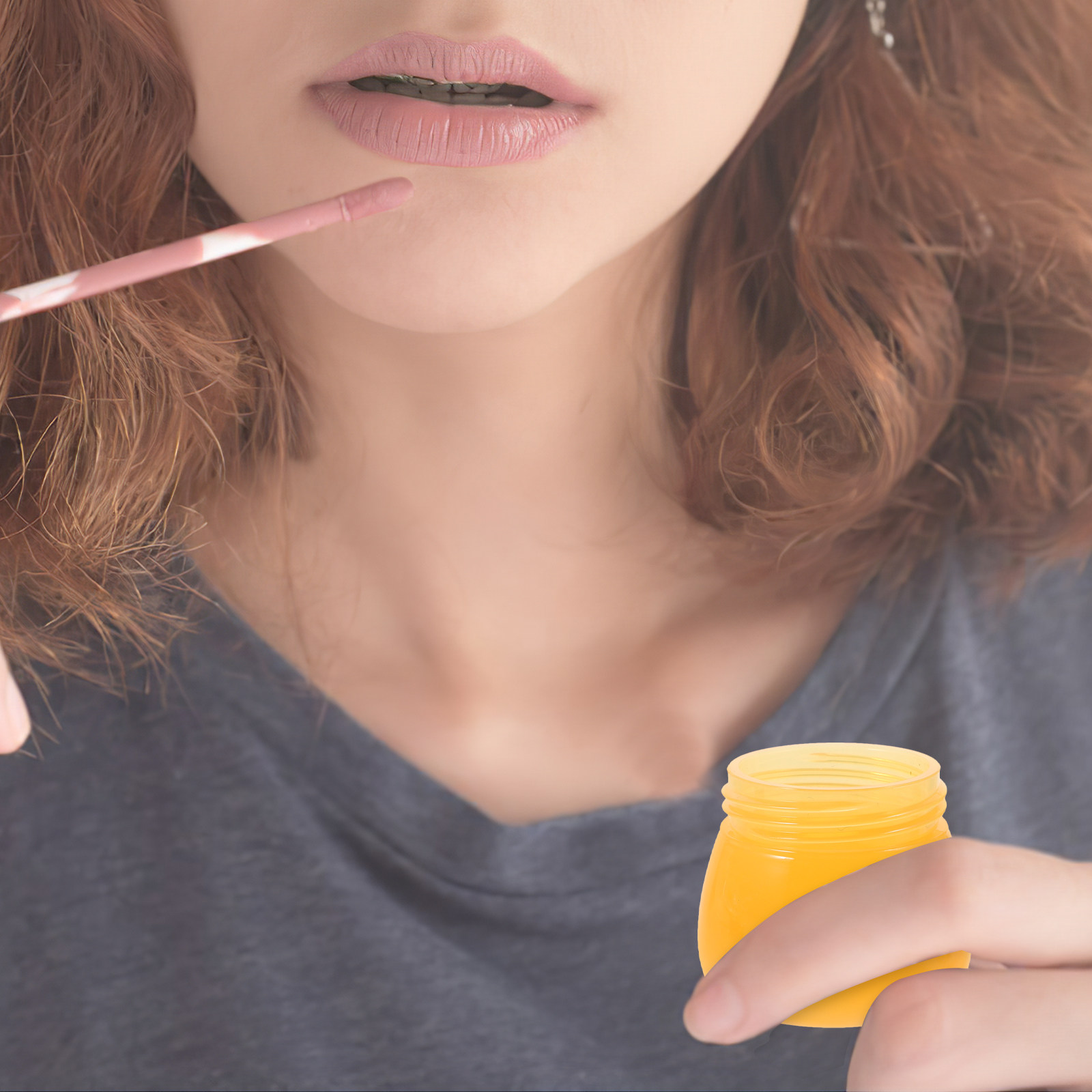 Lip Balm - 6G Leeres Lippenbalsam-Glas, kleiner Cremedosierbehälter, Reise-Probenbehälter