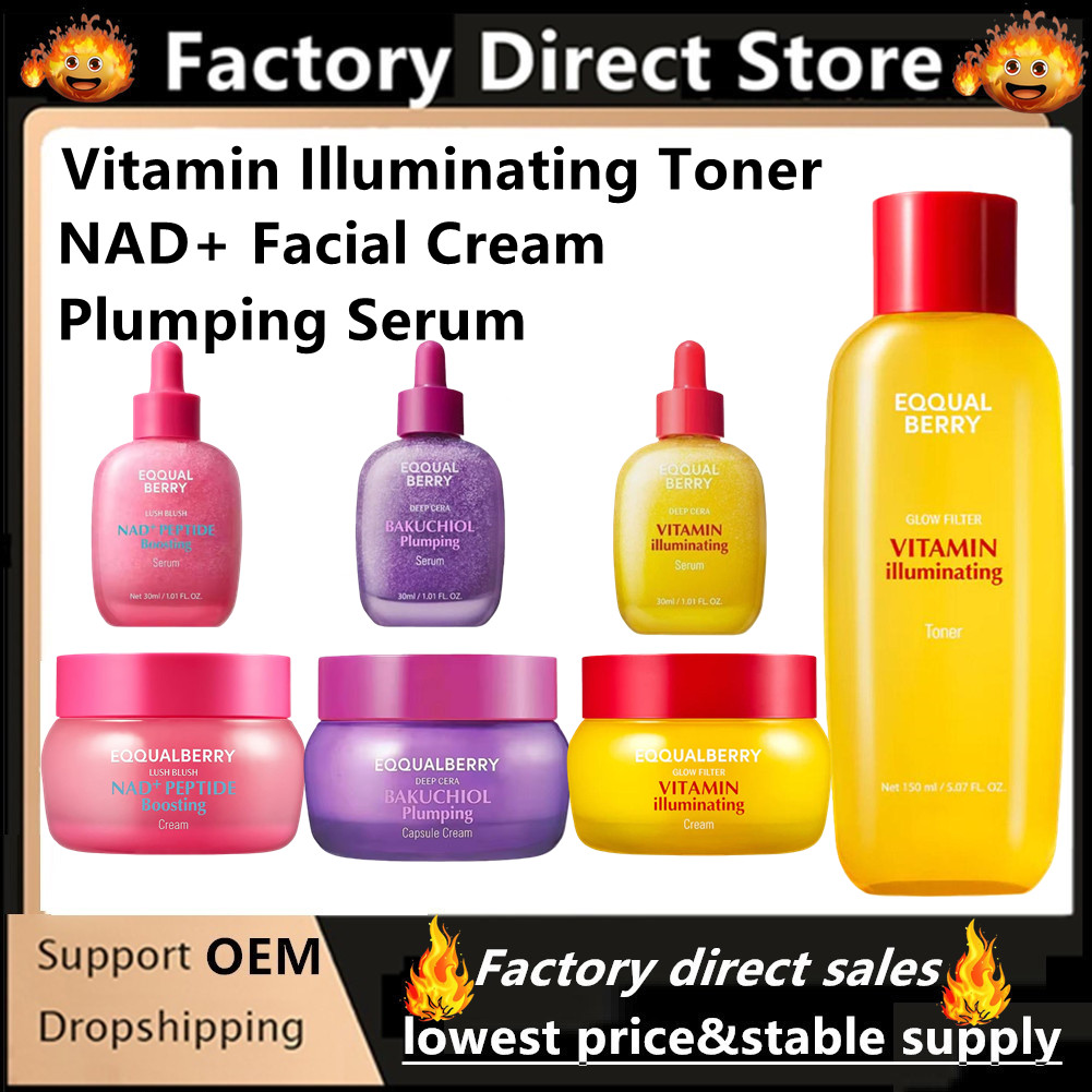 Vitamin C Serum - Für EQQUALBERRY BAKUCHIOL Plumping Serum NAD+