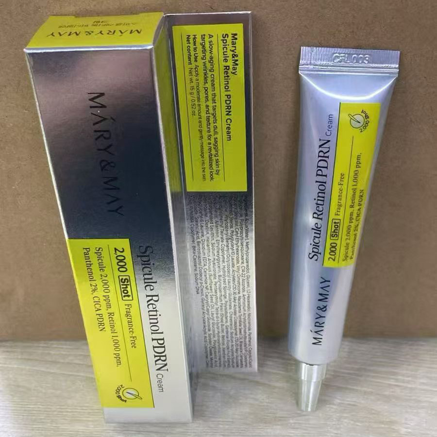 MÁRY&MAY Spicule Collagen & Re – Retinol Cream Bewertung und Preis