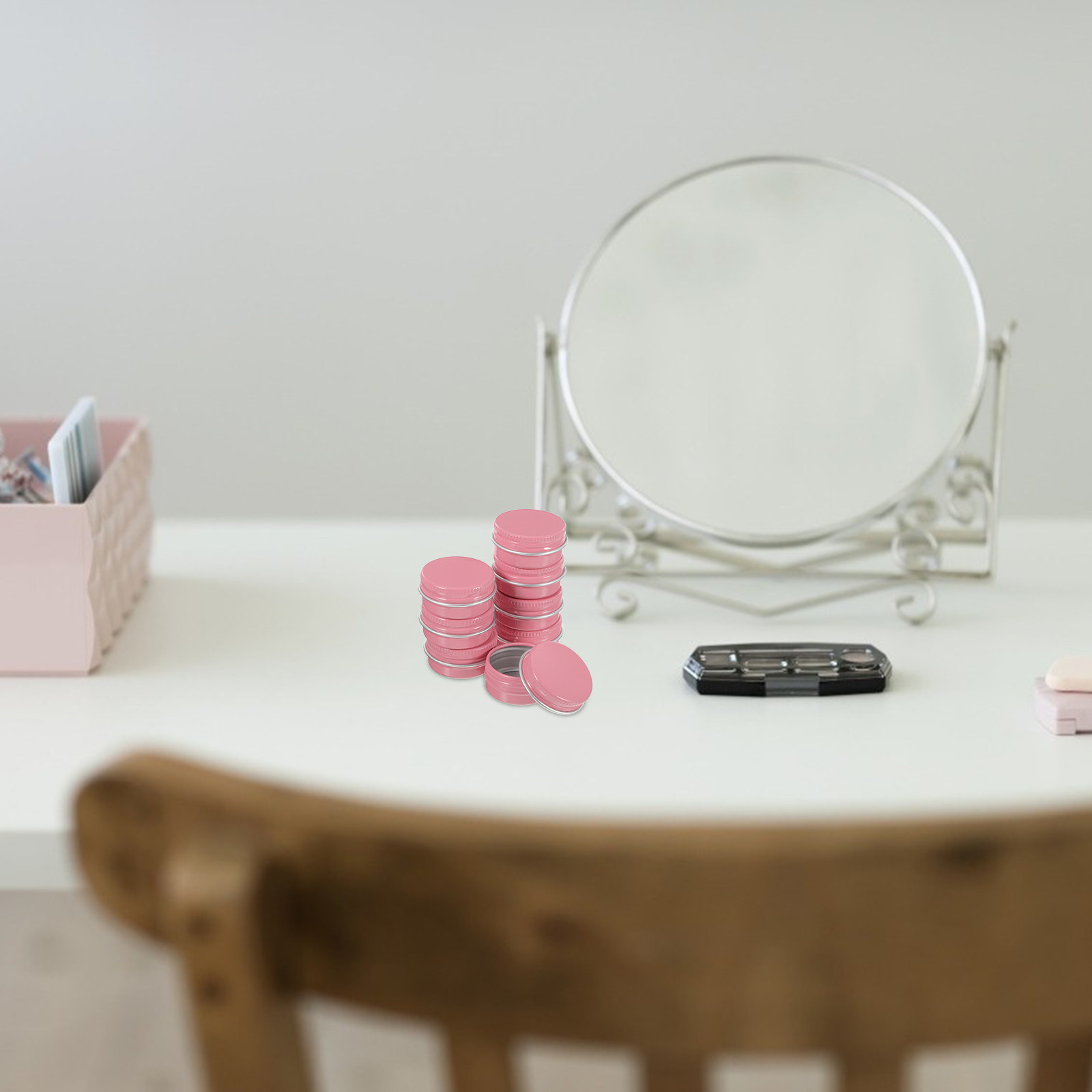 8 Stück runde Aluminiumdosen,  – Lip Balm Bewertung und Preis