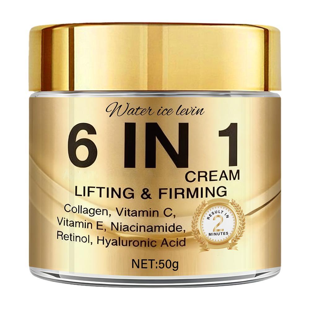 6 IN 1 Kollagen-Gesichtscreme, – Vitamin C Serum Bewertung und Preis