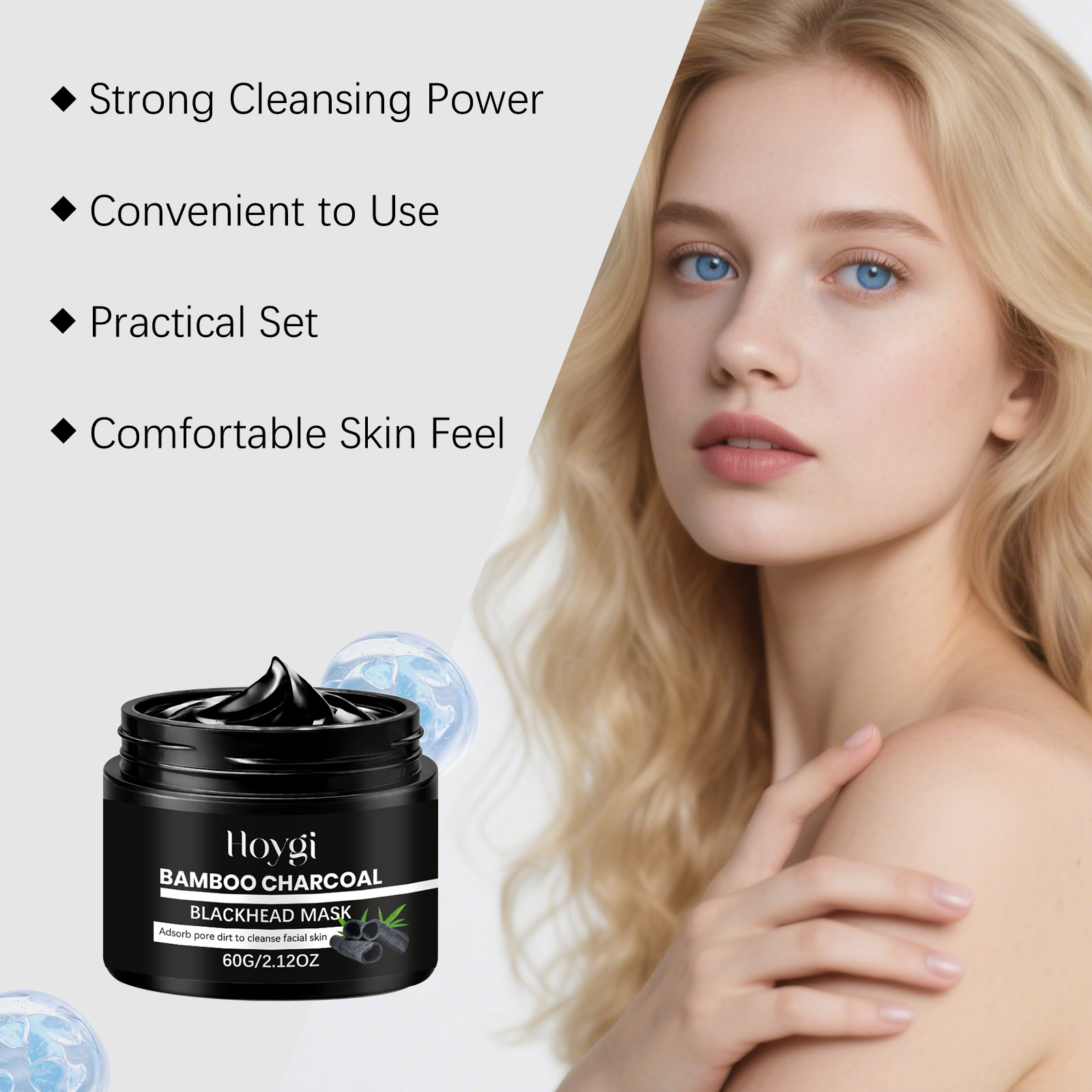 Bambuskohle-Mitesser-Maske zum – Skincare China Bewertung und Preis