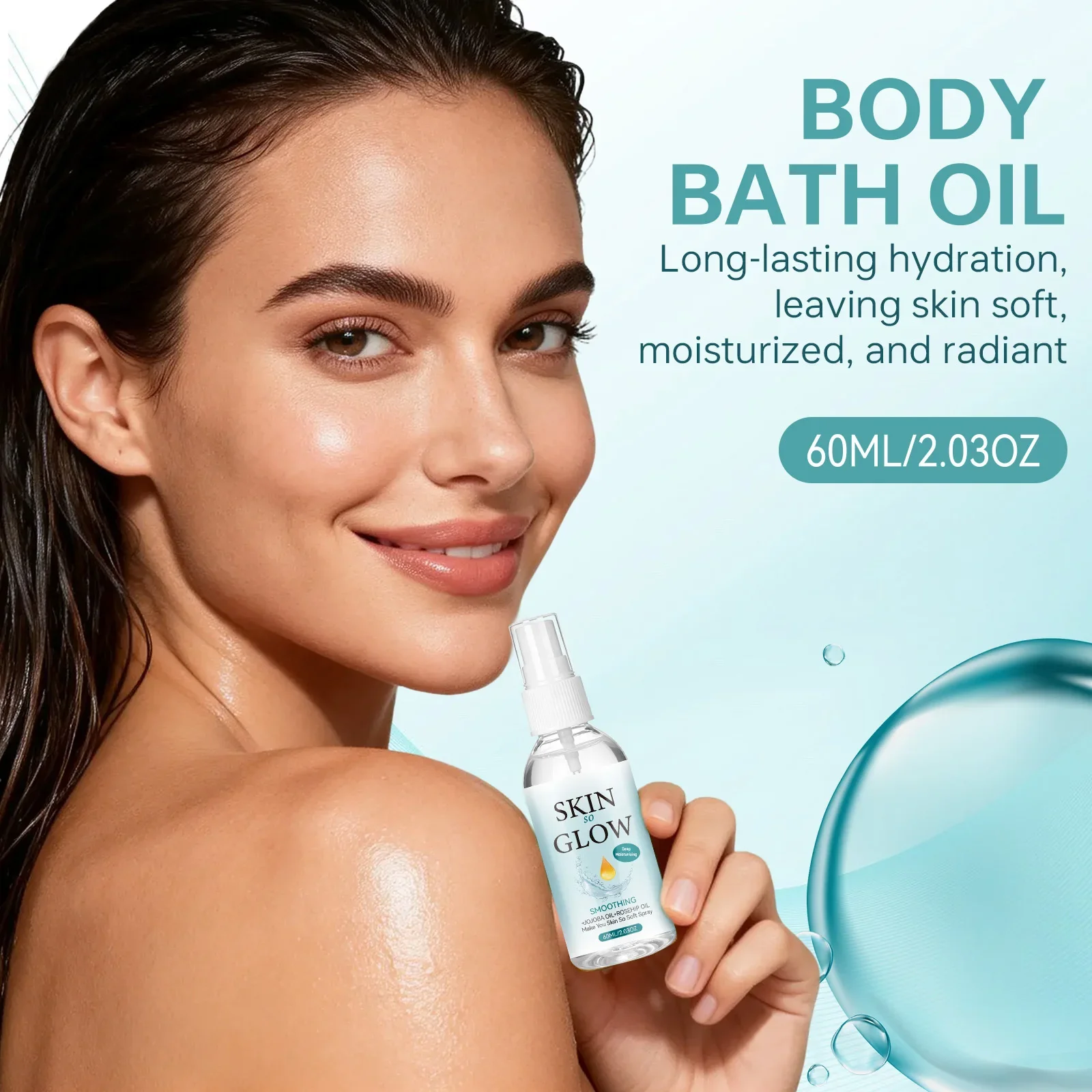 Glow Körperöl-Spray 60ml mit J – Face Oil Rosehip Bewertung und Preis